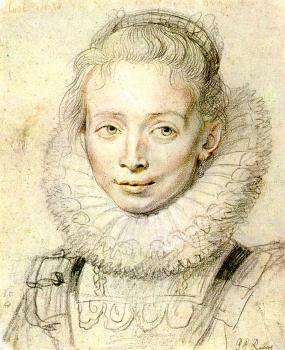 Peter Paul Rubens : Portrait of a Chambermaid